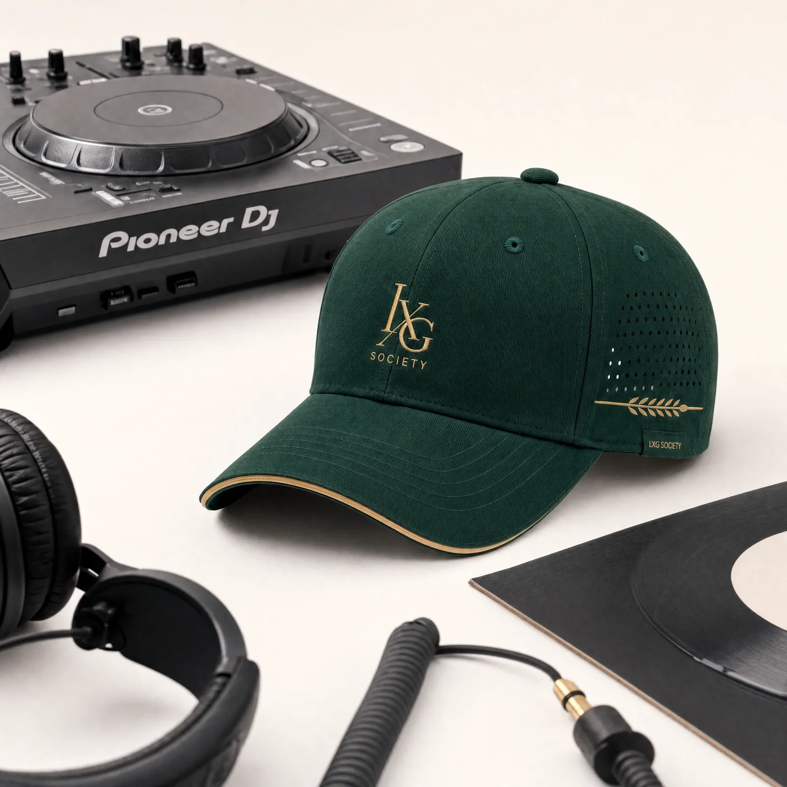 Green Laurel · platines DJ