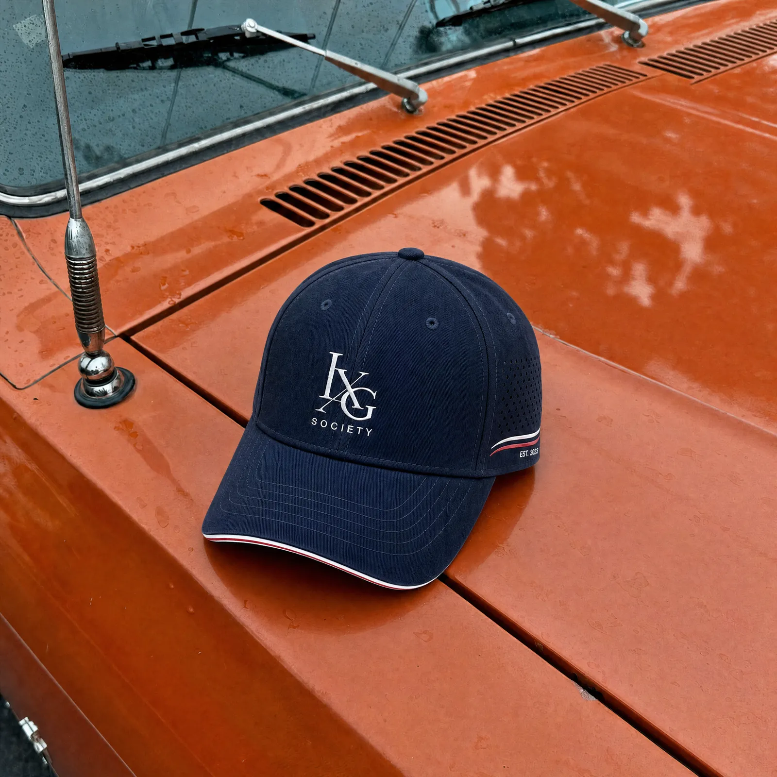 Midnight Navy · classique orange
